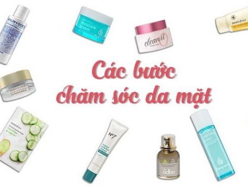 Các bước chăm sóc da cơ bản cho người mới bắt đầu