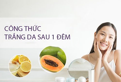 Top 05+ cách làm trắng da trong 1 đêm nhanh nhất và an toàn
