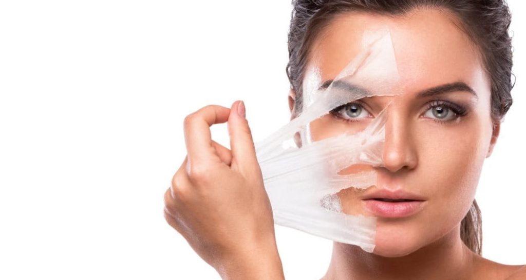Test sản phẩm trước khi tiến hành peel da