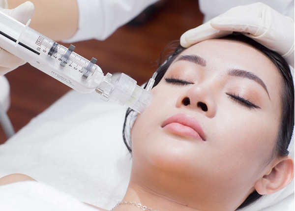 Laser ND kết hợp collagen tươi