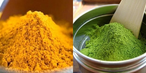 Mặt nạ nghệ trà xanh