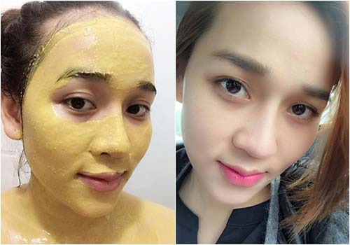 Tinh bột nghệ đắp mặt nạ có tác dụng giảm thâm nám, tàn nhang